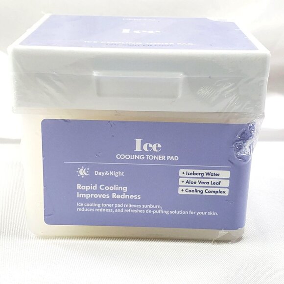 Dermal Ice Cooling Toner Pads 120 Count Rapid Cooling & Redness Relief - Picture 3 of 6